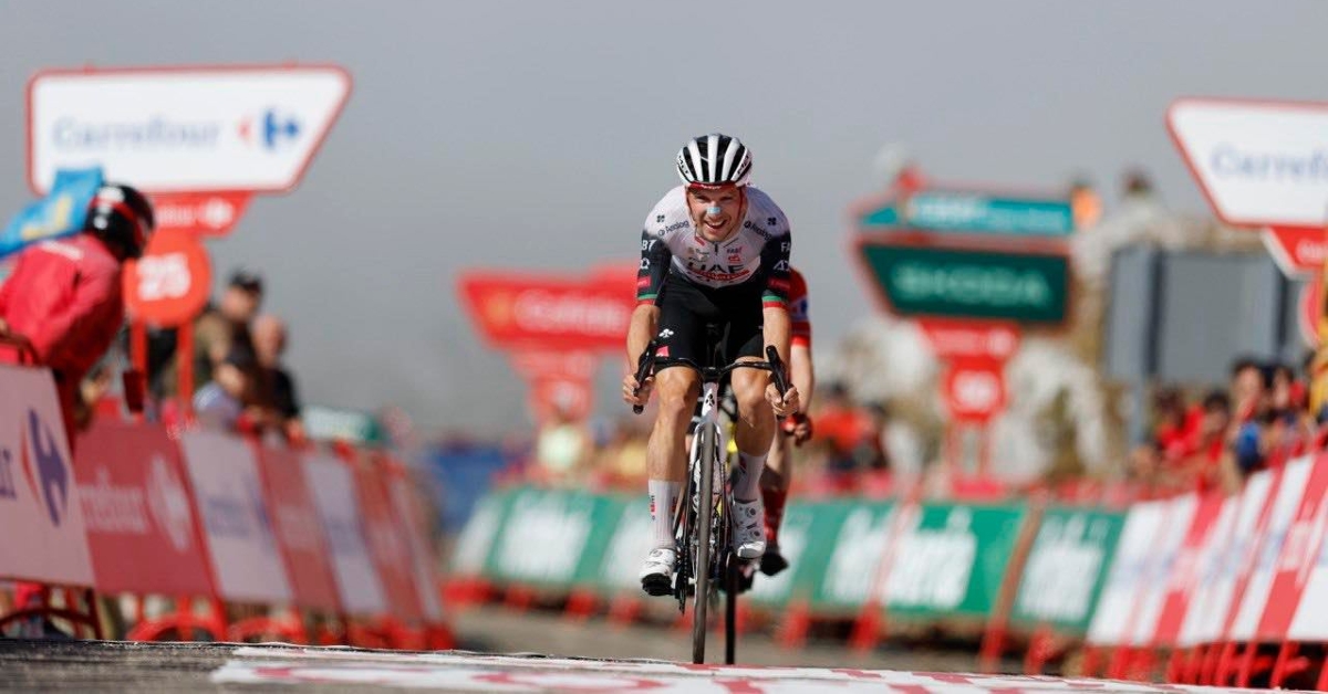 Vuelta: João Almeida wygrywa 13. etap i zbliża się do lidera Vingegaarda
