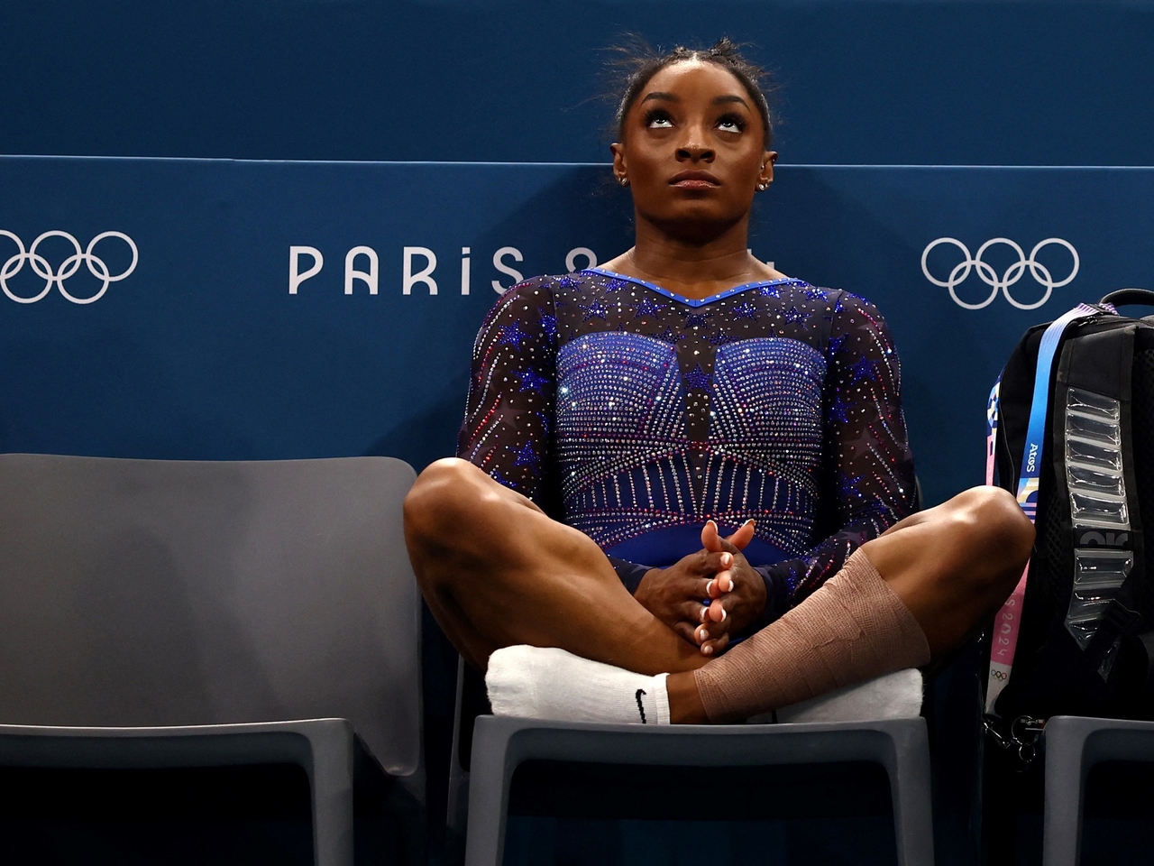Simone Biles i napięta wymiana zdań z pływakiem popierającym Donalda Trumpa, która wywołała debatę na temat sportowców transseksualnych: „Jesteś zawziętym przegranym”.