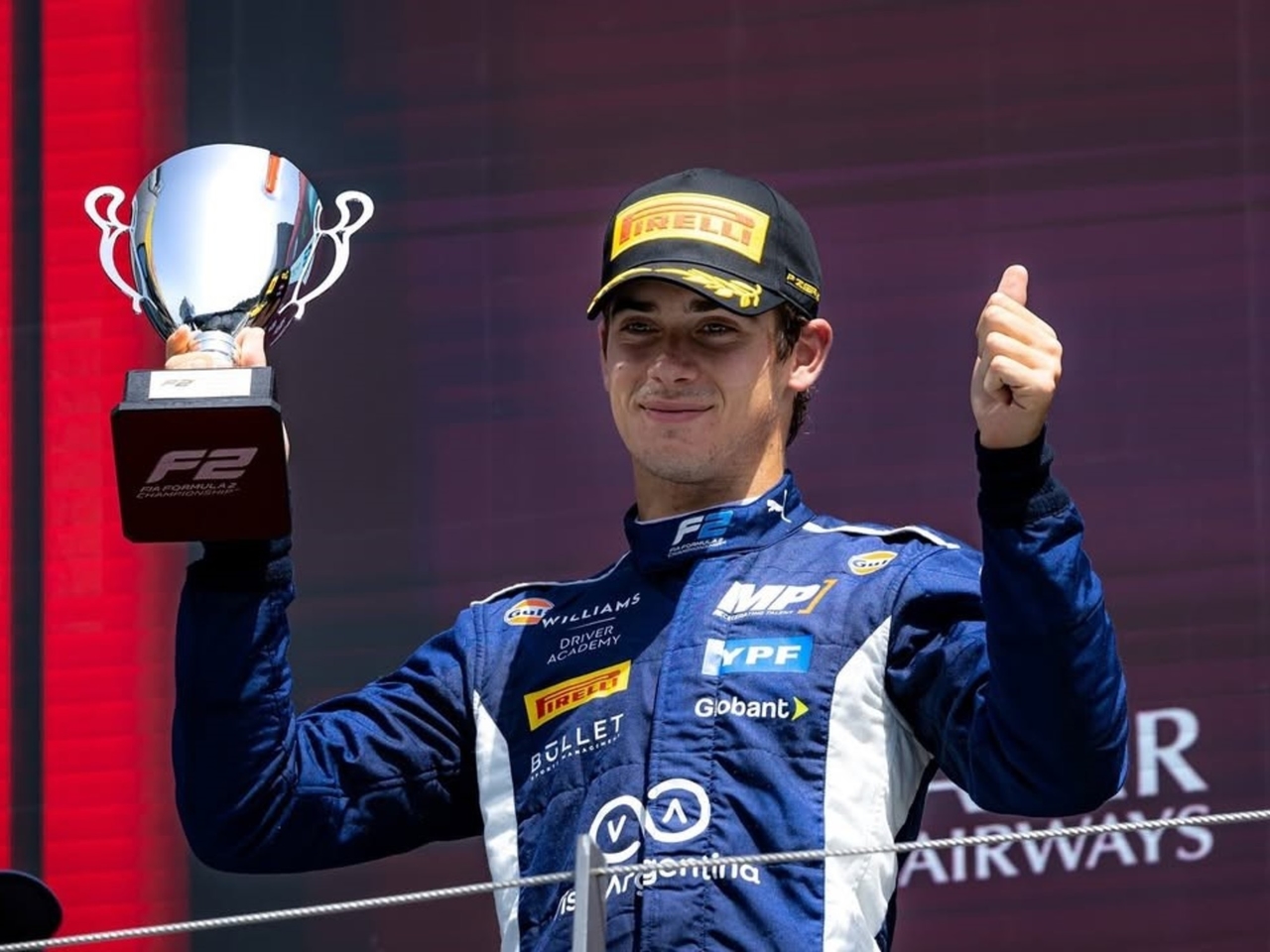 "Una de mis pistas favoritas": Franco Colapinto y el circuito del Gran Premio de Austria, en el que tuvo grandes actuaciones