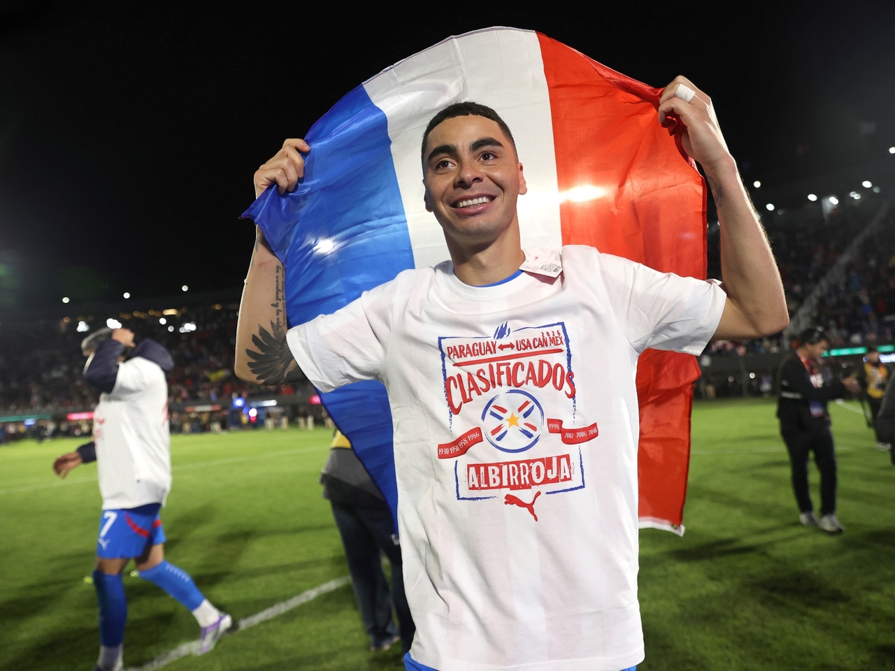 Paraguay qualified for the 2026 World Cup, and President Santiago Peña declared a national holiday.