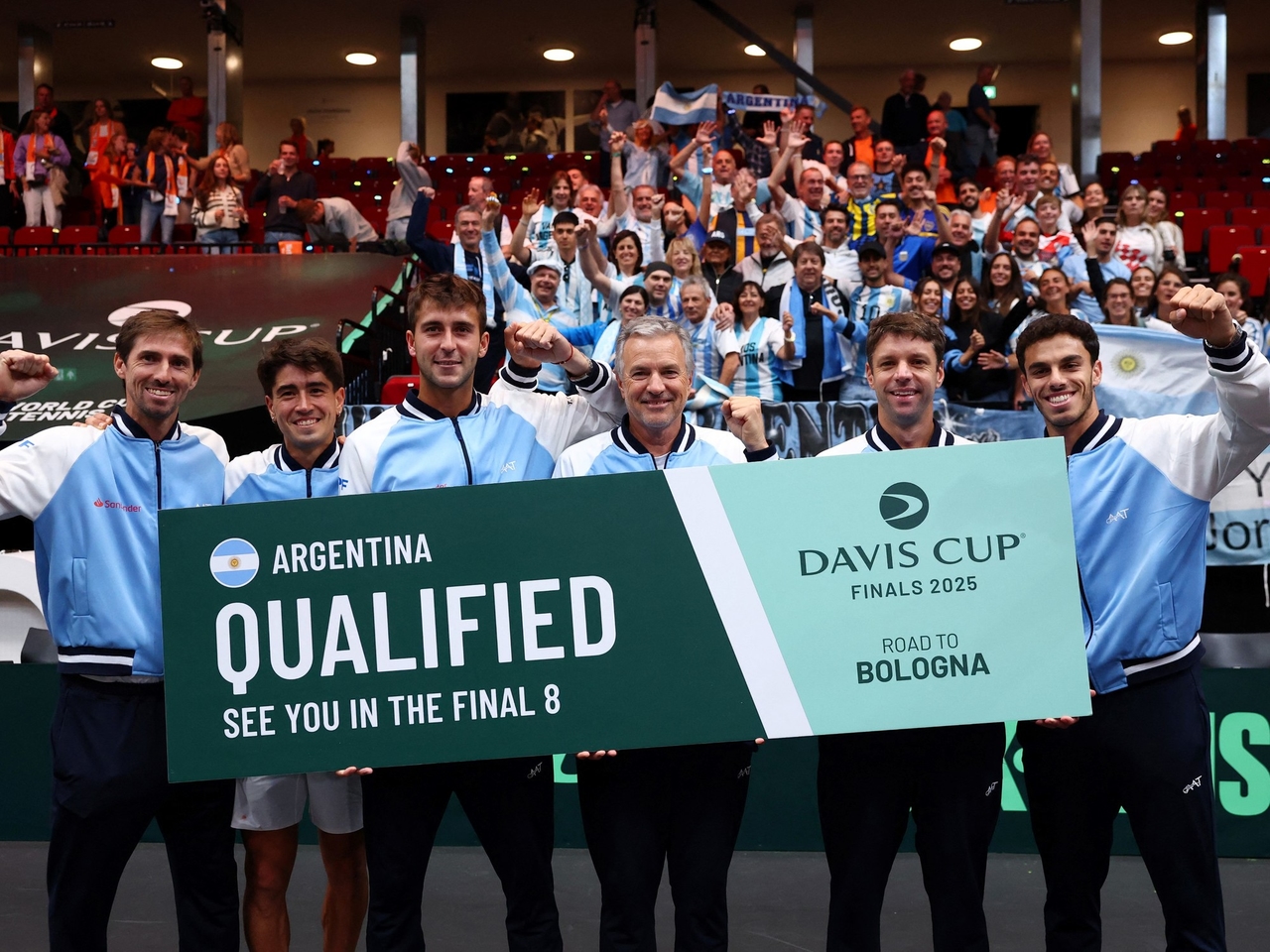 Die Auslosung für das Davis Cup-Finale 8 2025 steht fest: Argentinien trifft im Viertelfinale auf Deutschland und kennt seinen Weg nach Bologna bereits.