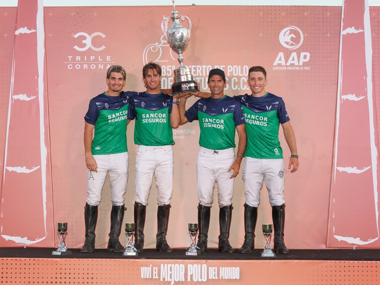 La Natividad-La Dolfina se consagró campeón de Tortugas y buscará la Triple Corona en el Abierto Argentino de polo