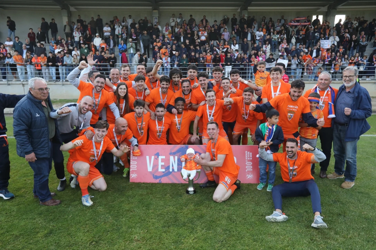 Estarreja is districtskampioen van de 1e Divisie