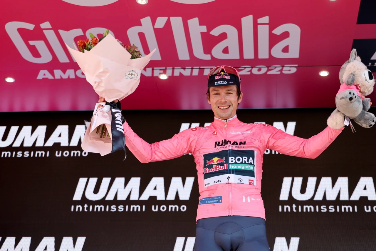 Primoz Roglic toma la delantera en el Giro