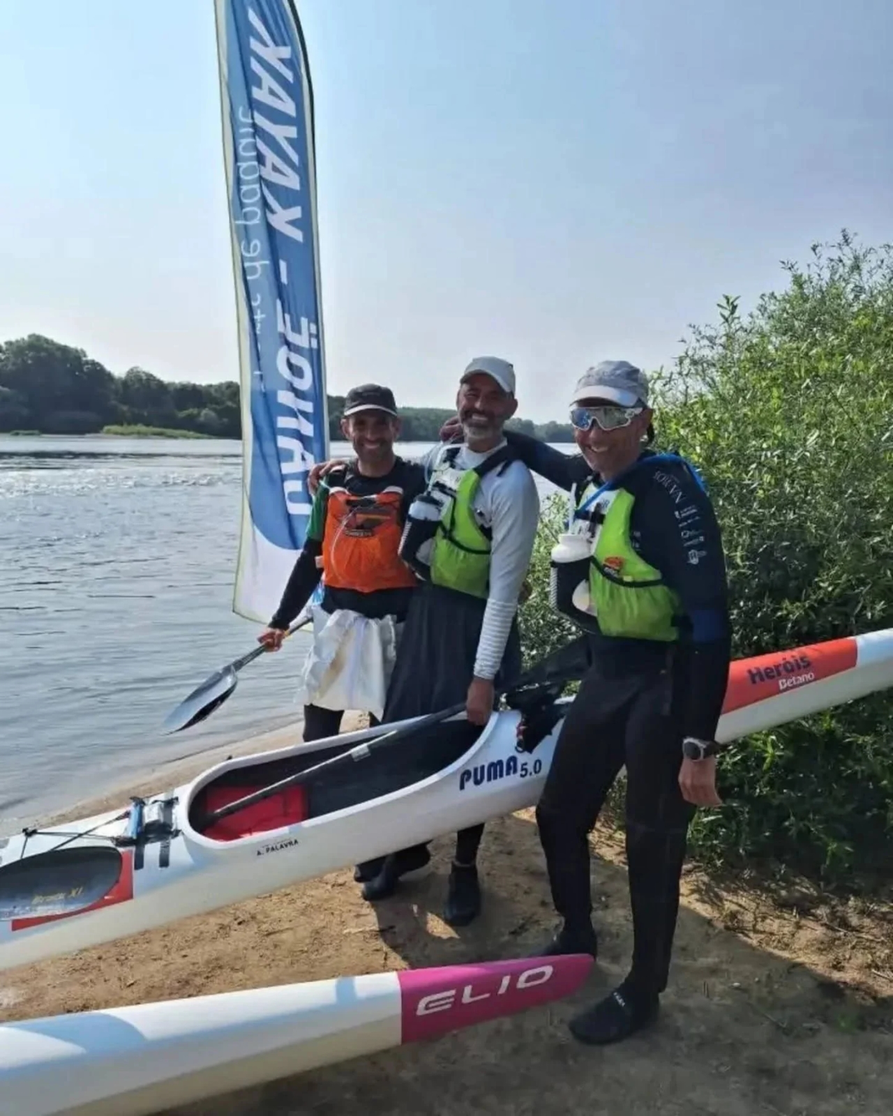Luis Vieira and António Palavra win in the Loire Valley