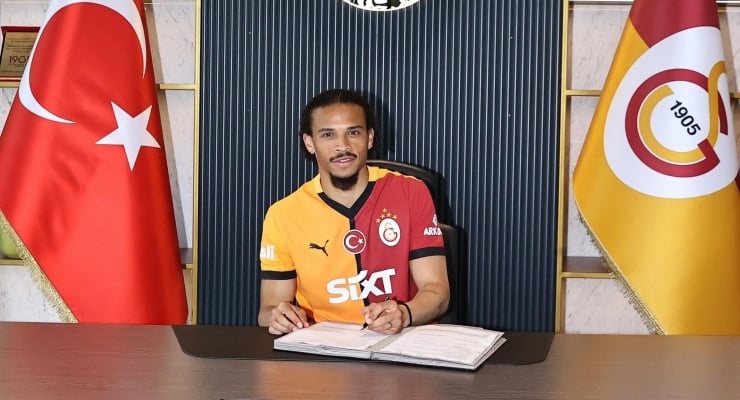 Galatasaray unterzeichnet Dreijahresvertrag mit Leroy Sane