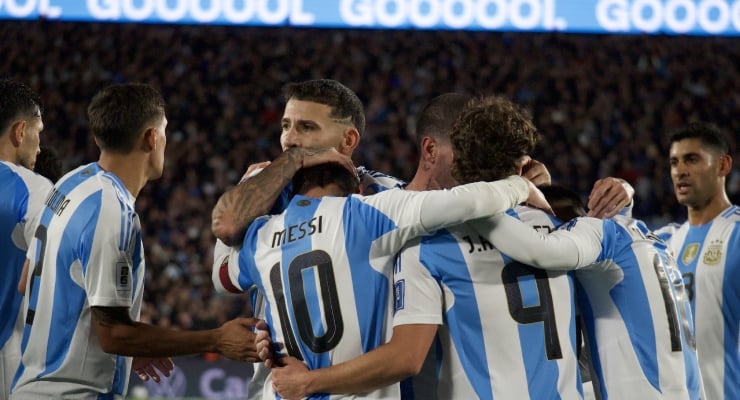 Lionel Messi bids farewell to Argentina with two goals and tears