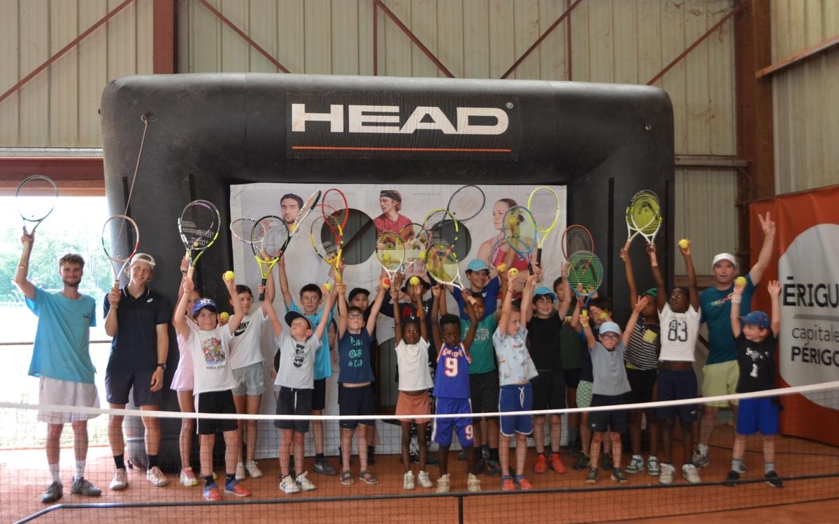 Tenis, Engie Open du Périgord: Los niños pudieron aprender tenis y pádel