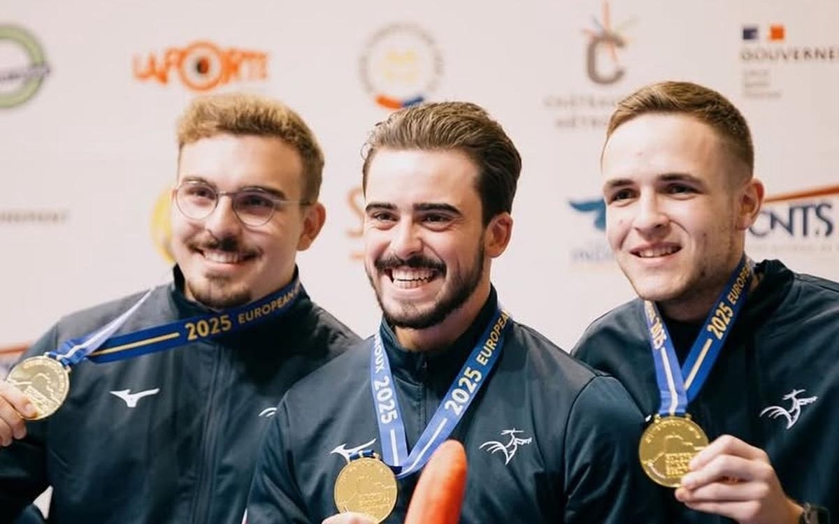 Tiro: Thomas Chinours conquista mais uma medalha de ouro no Campeonato Europeu