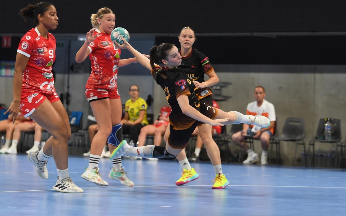 Bergerac Périgord Paarse handbal
keert terug naar af, in Nationaal 1
