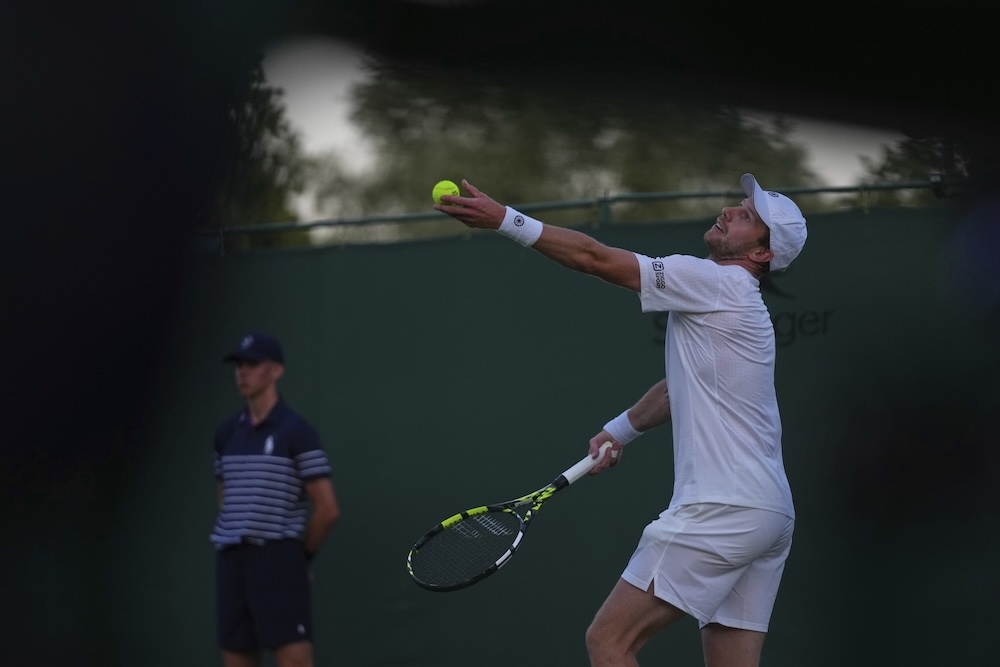 Van de Zandschulp not happy about another suspended match