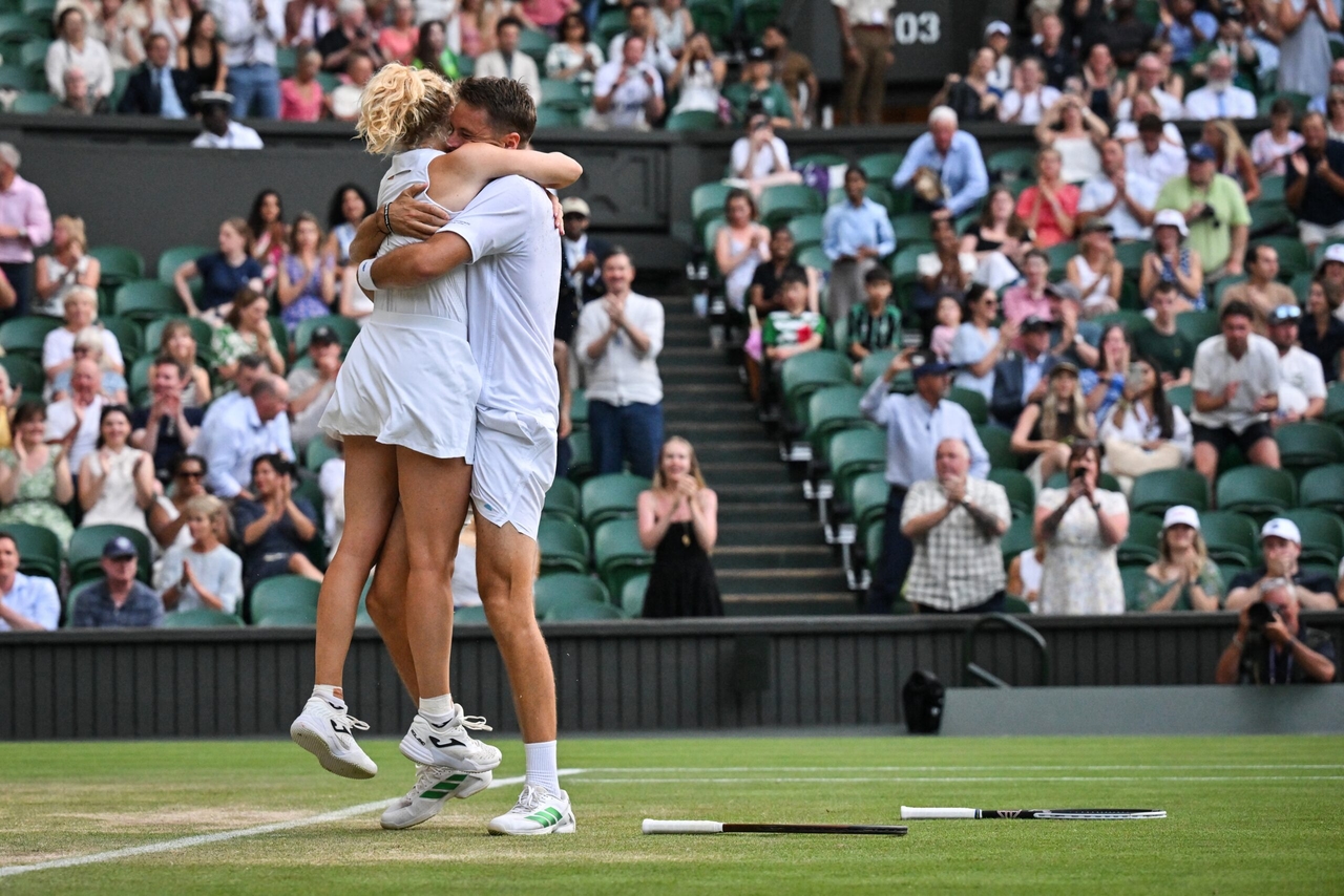 Sem Verbeek hace historia con el título de dobles mixtos de Wimbledon