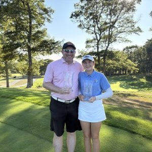Duet Granby ustanawia rekord turnieju MassGolf Ojciec-Córka z wynikiem 9 poniżej normy 63