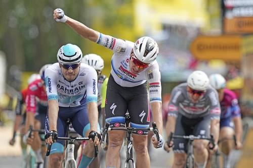 Merlier gewann die dritte Etappe der Tour