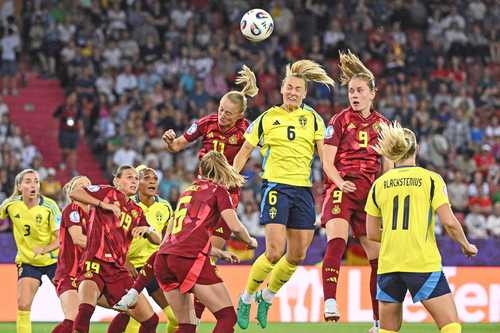 Schweden schlägt Deutschland mit 4:1 und zieht in die Frauen-Europameisterschaft ein