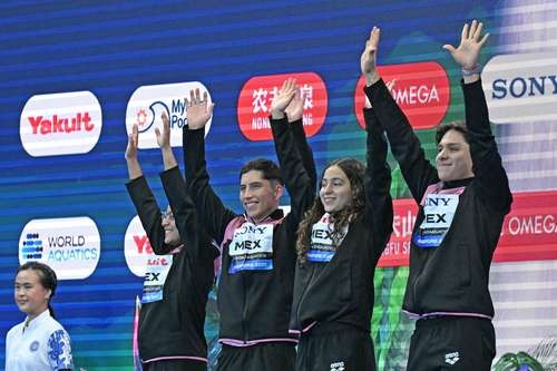 La squadra mista di tuffi della squadra spagnola Tricolor conquista l'argento ai Campionati del mondo di Singapore.
