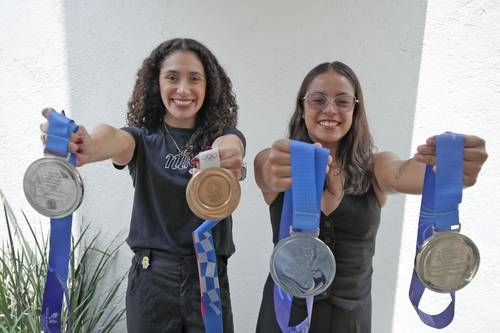 Gaby Agúndez e Ale Estudillo, uma mistura de duas escolas de mergulho