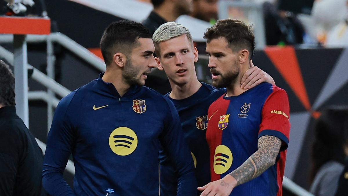 Lamine Yamal, Ferran Torres e Olmo no onze inicial de Flick contra o Atlético