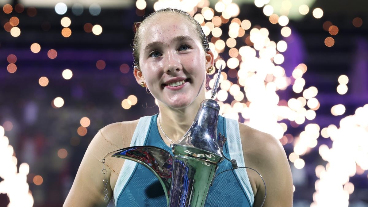 Mirra Andreeva, najmłodsza zwyciężczyni turnieju WTA 1000