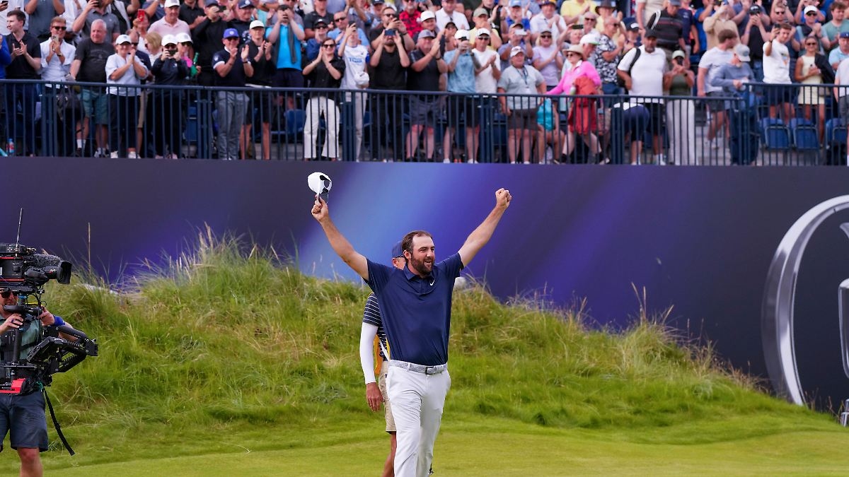 British Open champ Scheffler: Golf winner was "not particularly good in college"