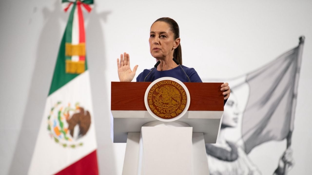 Sheinbaum ist anderer Meinung als Taibo; Sie werden TV Azteca nicht verstaatlichen