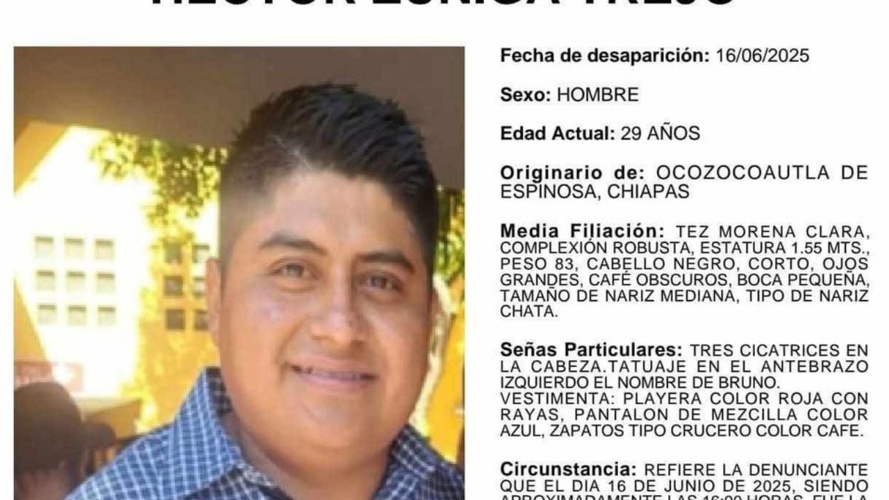 Hallan con vida a hombre que fue &quot;levantado&quot; en el municipio de Ocozocoautla, Chiapas