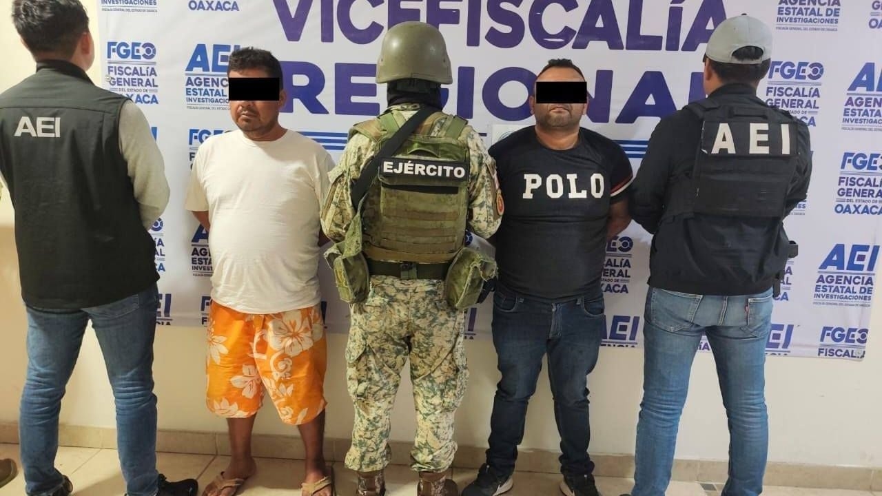 Двое мужчин арестованы за убийство женщины в Халапа-дель-Маркес, Оахака.