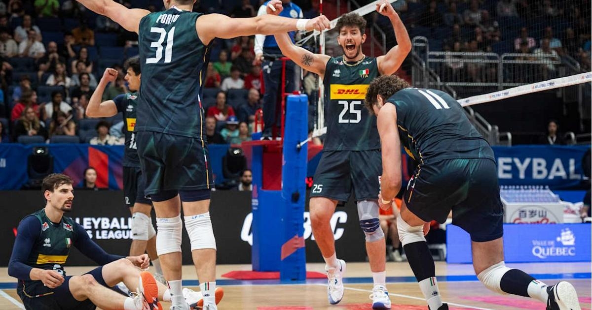 El voleibol italiano también vence a Argentina: 3-1