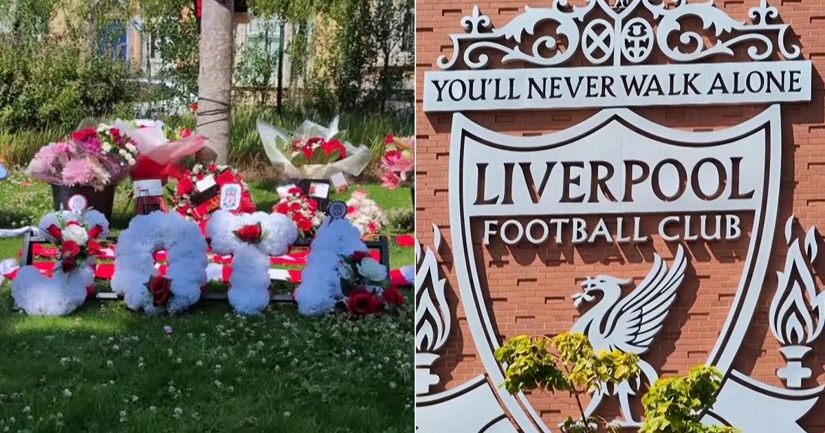 Les supporters de Liverpool rendent hommage à Diogo Jota : fleurs et messages à Anfield