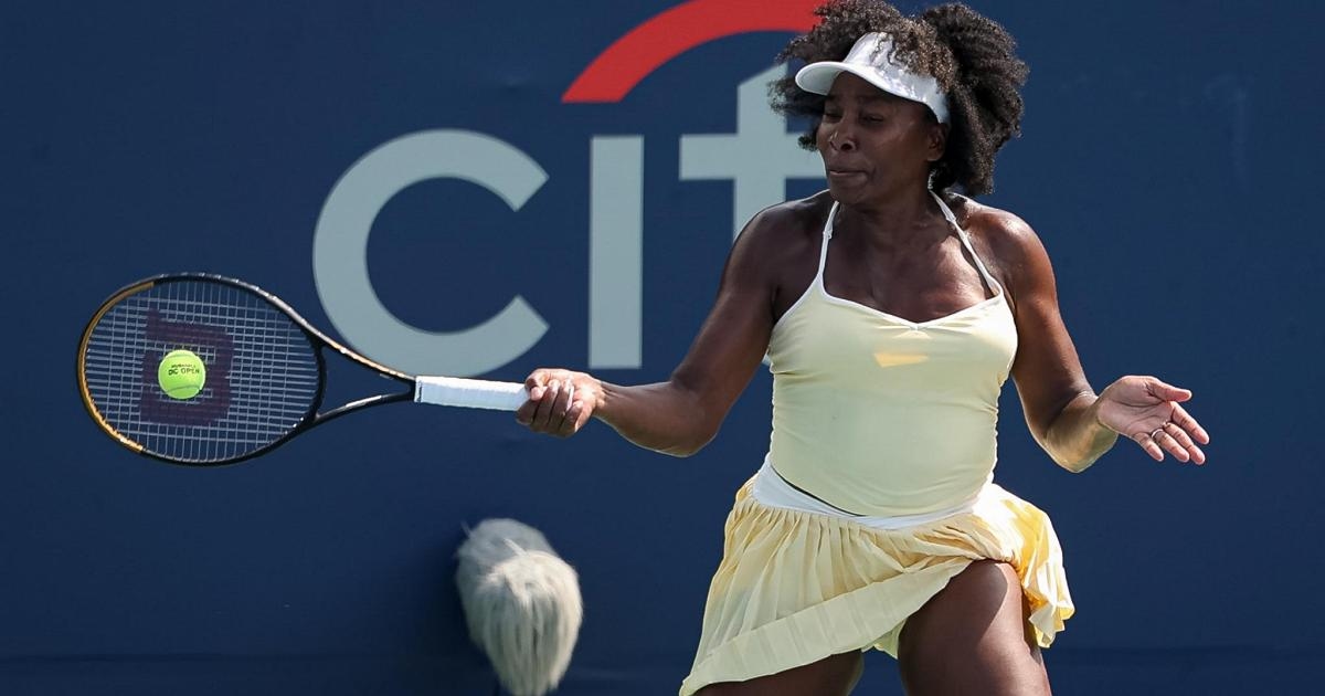 Tenis: Venus Williams regresa a la cancha a los 45 años