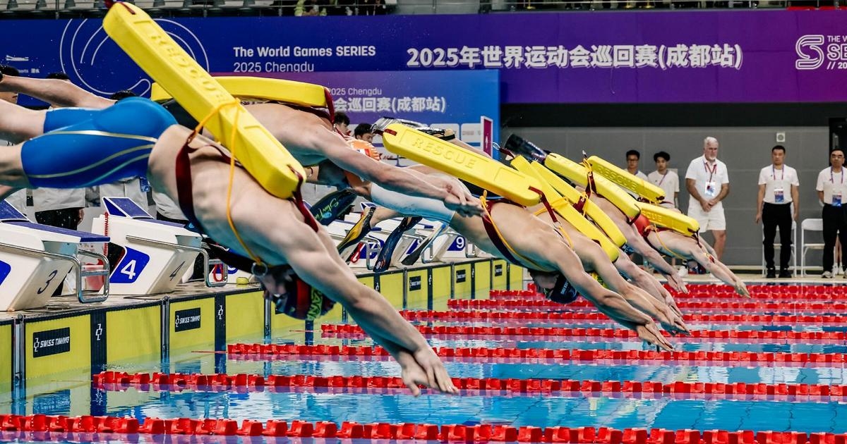 Wereldspelen, 10 medailles (4 goud) voor de Italiaanse badmeesters