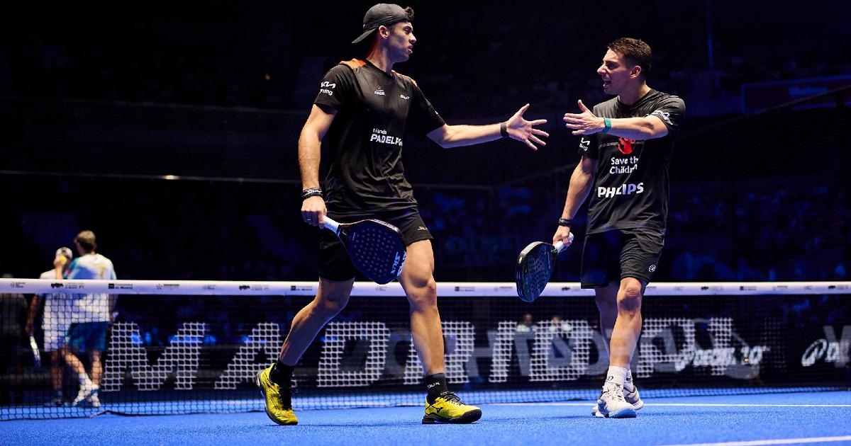 Premier Padel em Madri: Di ​​Nenno e Augsburger não param: estão na final.