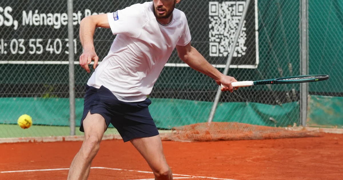 Tennis. Antoine Claudel peilt einen Hattrick an.