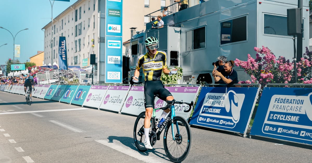 Ciclismo. Théophile Vassal dell'Isère promosso nella squadra Decathlon CMA CGM Continental