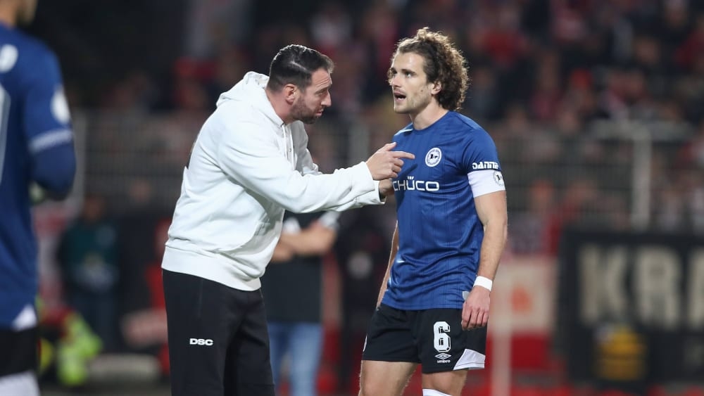 Despite the cup exit, Kniat remains proud: "I only know the team like this."