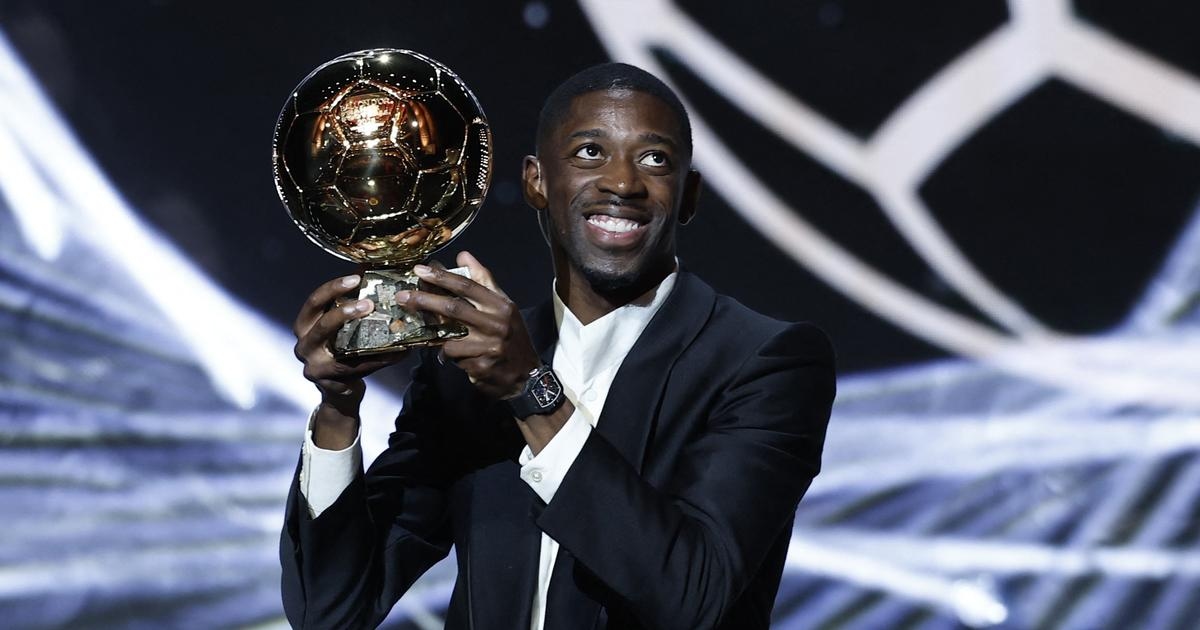 Ballon d’or : le triomphe de Dembélé qui rejoint Zidane et Platini dans la légende
