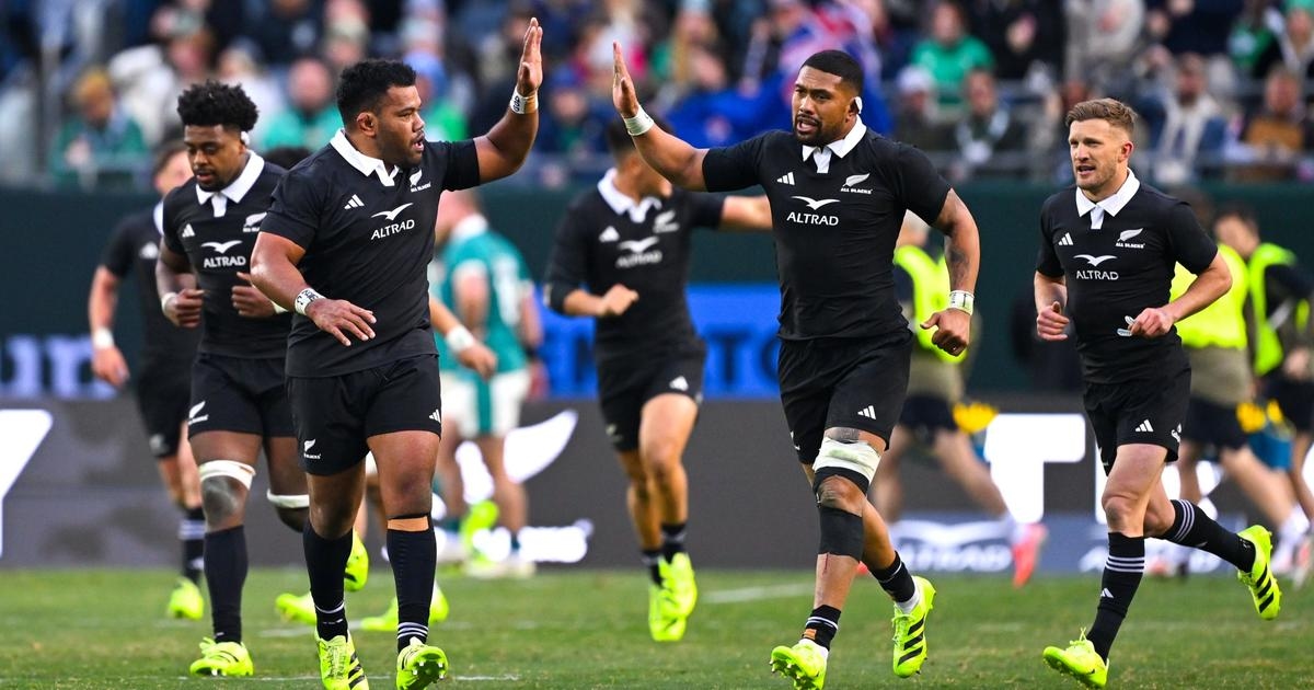 Rugby: Watch the video highlights of New Zealand's victory in the clash against Ireland