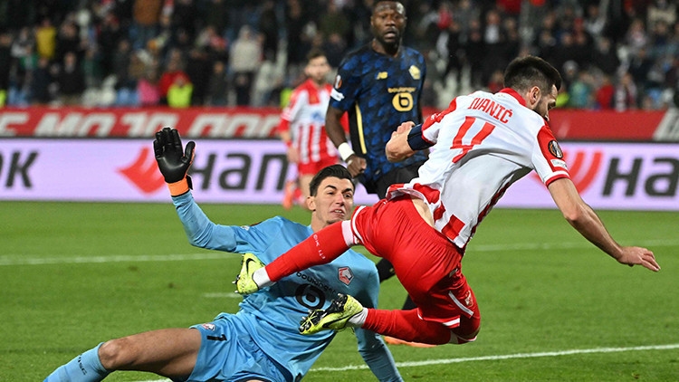 Berke Özer rozpalił Lille w meczu wyjazdowym z Crveną Zvezdą!