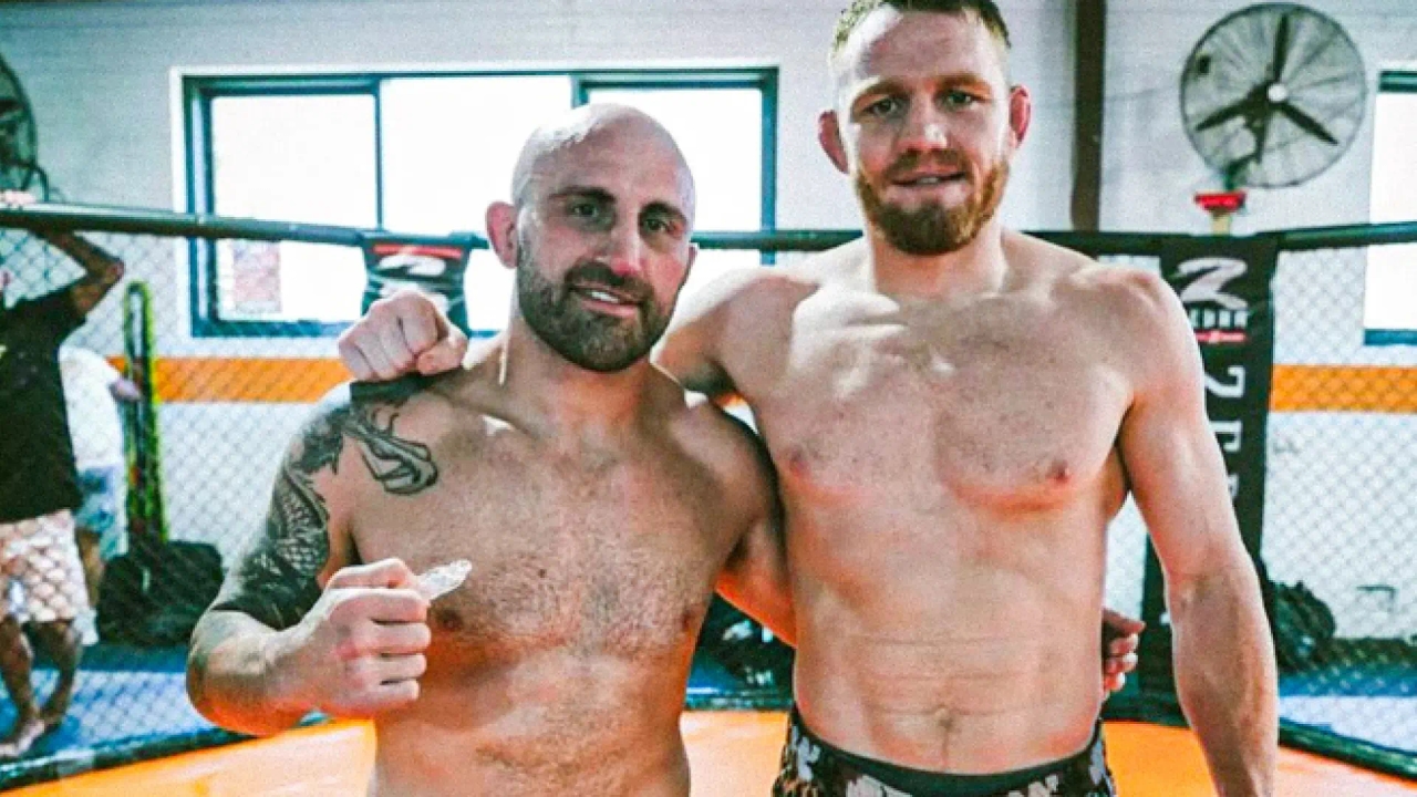 Volkanovski trains with Della Madalena ahead of the fight against Makhachev: "He's an inspirational fighter."