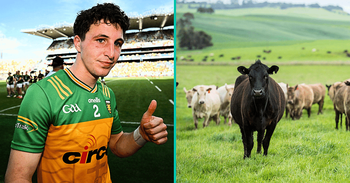 La estrella de Donegal atribuye sus habilidades defensivas a su familiaridad con las técnicas agrícolas.