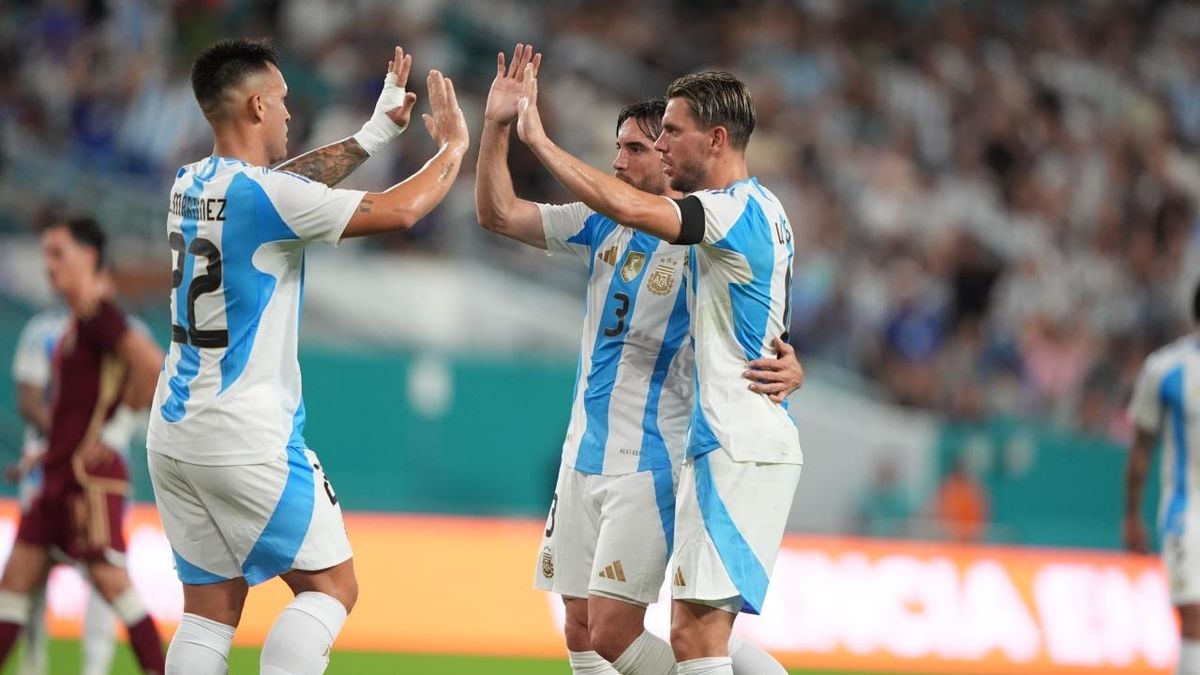 Scalonis Labor ist voll: Die argentinische Nationalmannschaft hat Venezuela geschlagen.