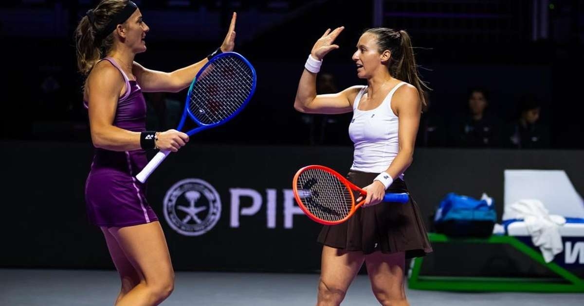 Luisa Stefani celebrates her victory at the WTA Finals and is excited to secure a spot in the semifinals.