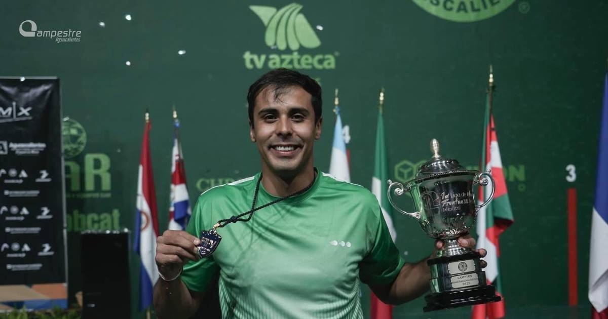 México brilla en Aguascalientes con dos oros y dos platas en la Liga de Naciones de Frontón 30 m