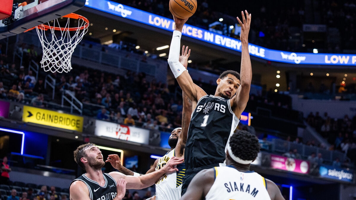 NBA: Video's van Victor Wembanyama's spectaculaire nieuwe prestatie bij de Spurs