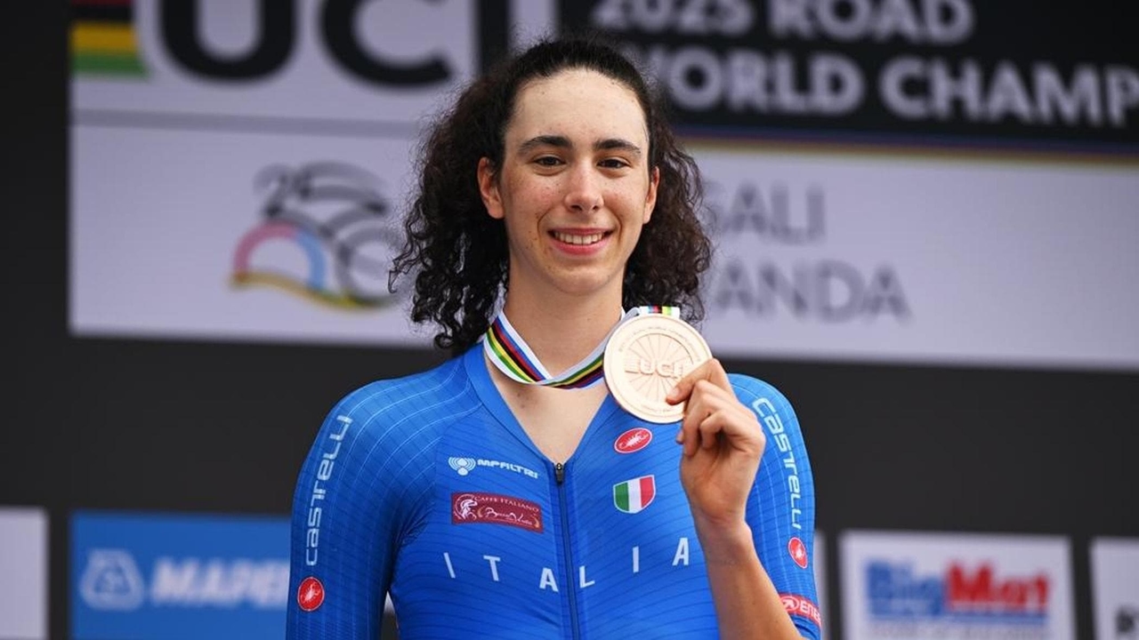 Federica Venturelli gewann Bronze beim U23-Zeitfahren der Weltmeisterschaft. Lorenzo Finn wurde Vierter bei den Männern.